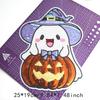 1pcs  Sequin Halloween Ghost Embroidered Patches For Clothing Iron On Patches For Clothes DIY Fusible Patch