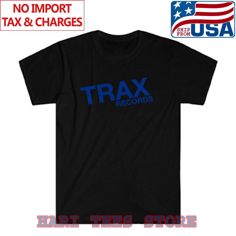 Trax Records Label Men s Black Size S to 5XL M