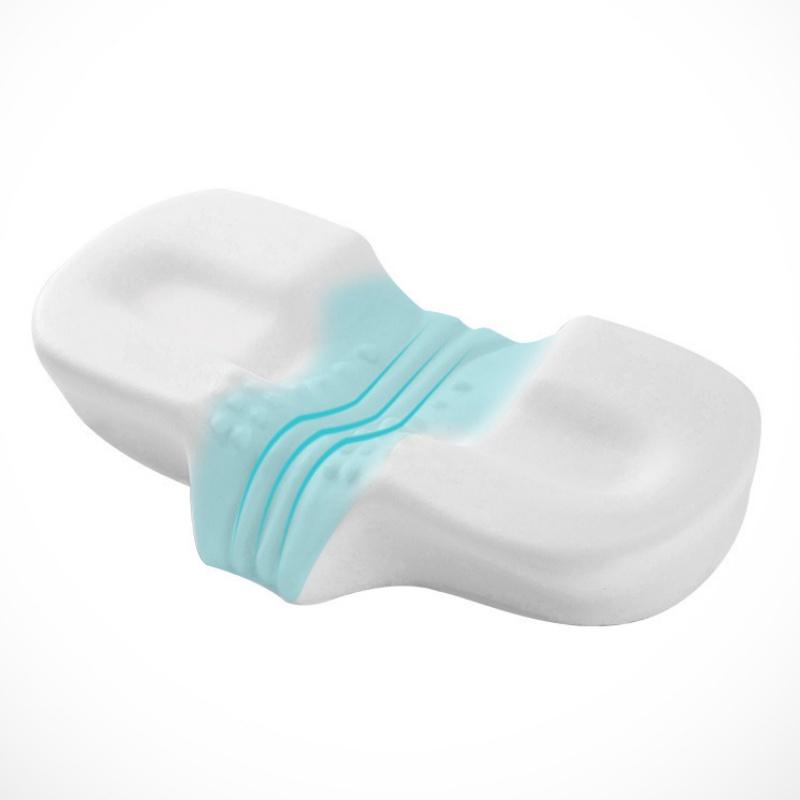 Memory Sponge Sleeping Pillow Cervical Traction Massage Pillow Ergonomic Concave Pillow Headrest Stop Snoring