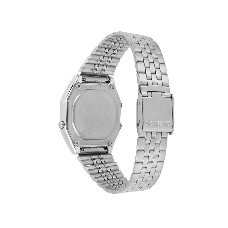 Casio YOUTH Series-Metal Small Block Classic Small Silver Block Business LCD Waterproof Shi Ying Movement Japanese and Korean LA680WA-1-INTERNATIONAL