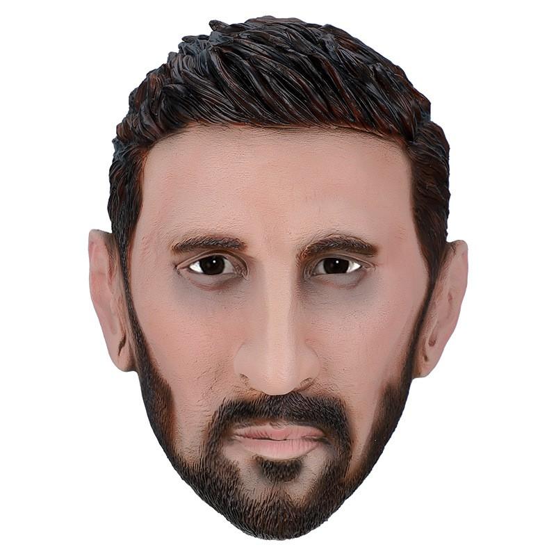 Halloween Party Costume Mask Adult Latex Celebrity Lookalike C Neymar Mbappe Role Play