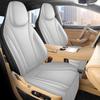 Zhiji S7 26/25 Model Perforated Leather Car Seat Covers - Full Surround, All-Season Cushions.