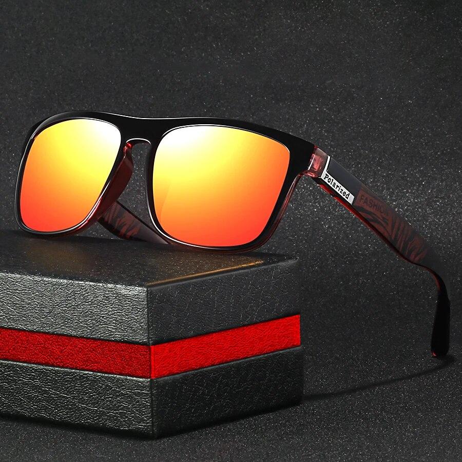 Fashion Polarized Sport Sunglasses For Men Women Driving Fishing Luxury Brand Designer Sun Glasses Pattern Vintage Eyewear UV400