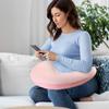 Adult Crocheting Pillow Ergonomic Reading Gaming Pillow Soft Teens Arm Rest Pillow Skin-friendly for Kids Adults Watching TV