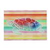 Ocean Animal Sea Turtle Placemat Non-Slip Washable Place Mat for Home Party Dining Tables Wedding Kitchen Banquets Decor