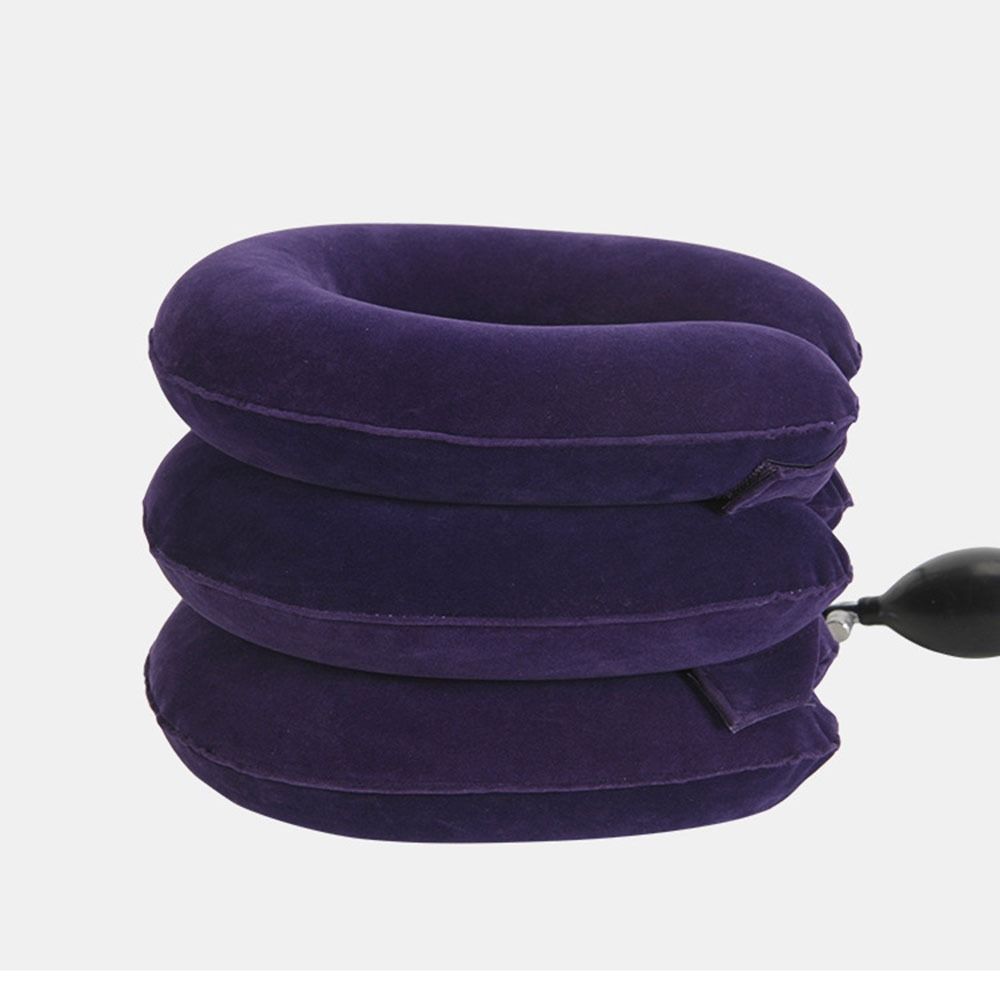 Adjustable Cervical Traction Device 3-layer Inflatable Neck Support Brace Men and Women