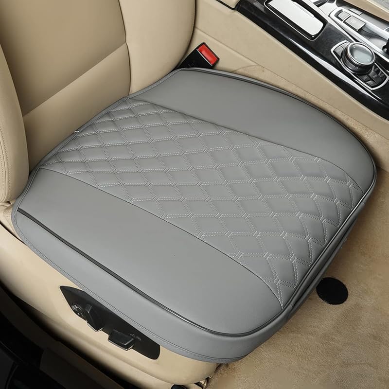 Black Panther Luxury Faux Leather Car Seat Cover Front Bottom Seat Cushion Cover, Anti-Slip And Wrap Around The Bottom, Fits 95% Of Vehicles - 1