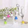 New Badminton Tennis Keychain Alloy Pendant Sports Souvenir