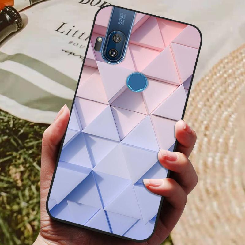 For Moto One Hyper Case Soft Silicone TPU Phone Case For Motorola Moto One Hyper Case Fundas Cover For Moto One Hyper Cover 6.5"