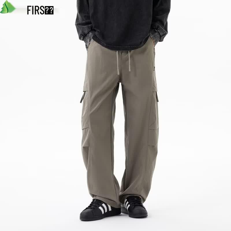 FIRS Men s Skin-Friendly Stretch Straight-Leg Casual Pants XL