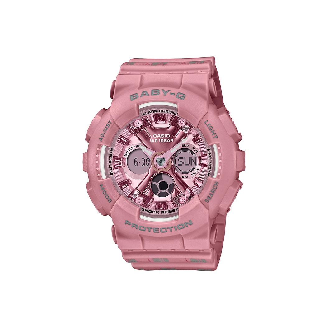 CASIO Women s BABY-G Pink Watch BA-130SP-4APFS BA-130SP-4APFS Pink Watch Dial