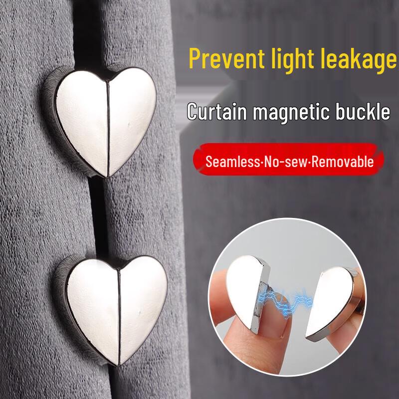 

Home Story Japanese Heart Magnetic Curtain Tie-Back