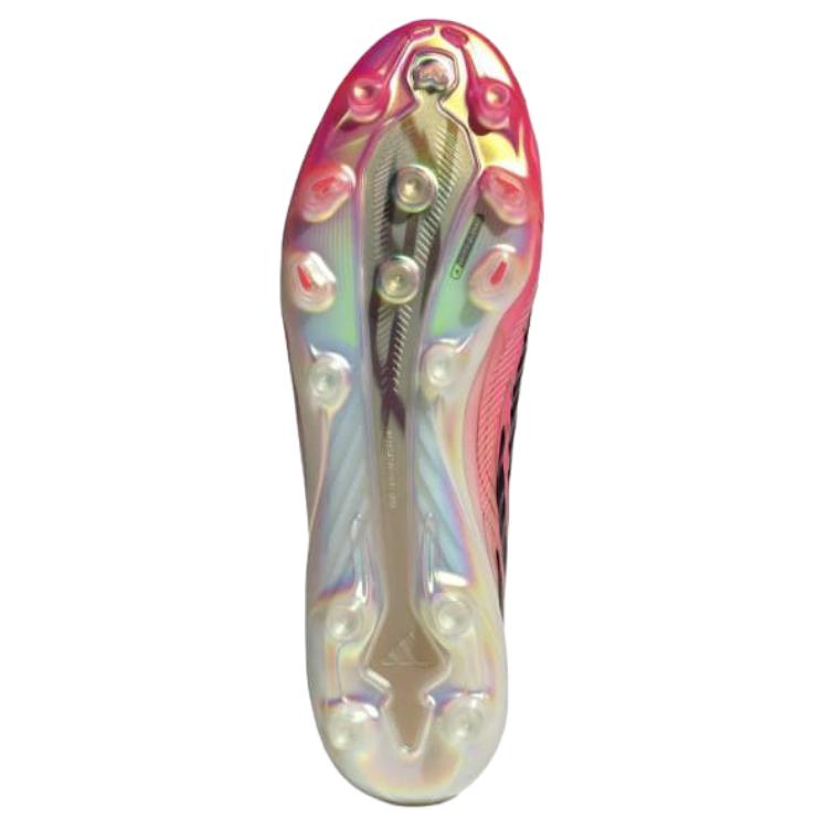 adidas F50 Hyperfast Elite AG Solar Turbo Unisex Voetbalschoenen Roze Solar-Turbo Zwart Core KI9129