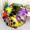 Sprunki Game Print Automatic Open Close Umbrella, Portable Foldable Umbrella, for Outdoor Commute Camping Trip, Ideal Birthday Gift
