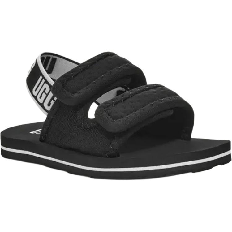 UGG Kids Lennon Slingback Sandal Black 1152817K-BLK