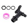 Outlet Taps for Rain Butt 3/4Inch Plastic Replacement Tap with Seal Lock Nut for Rainwater Butt Water Tank Accessories