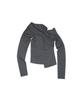 Dogma Ehks Square Knit Cardigan Gray