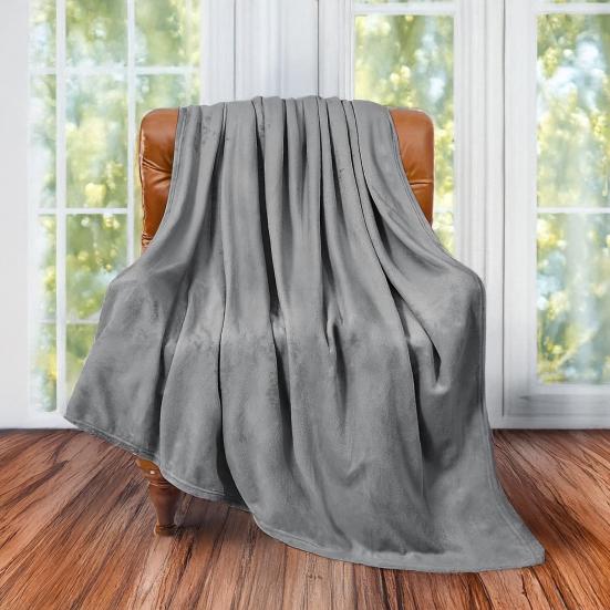 Kids Throw Blanket Super Soft Warm Easy Care Couch Chair Blanket Fluffy Plush Design Dirt-resistant Bedspread