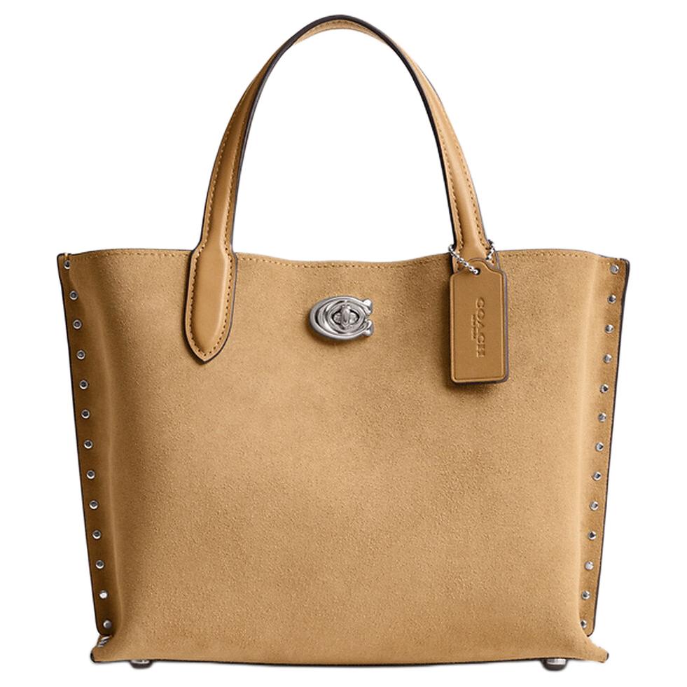 

Coach Willow Tote 24 With Rivets CU018-LHNM5 Basic Set (Bag+Dust Bag)