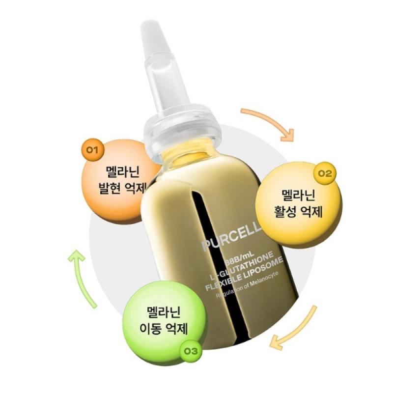 Purcell 88 Billion Perml Glutathione Flexible Liposome 30ml Glutathione Blemish Ampoule To Apply