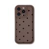 Black little heart for iPhone17PorMax phone case 14 Apple 13 matte 12/15 Premium 11