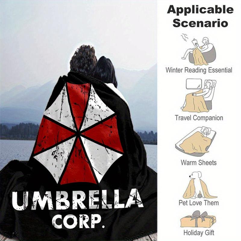 1pc Creative Resident Evil Blanket  Soft Throw for Room Decor, Perfect Gift Idea, Living Room, Travel, Camping, Car Blankets