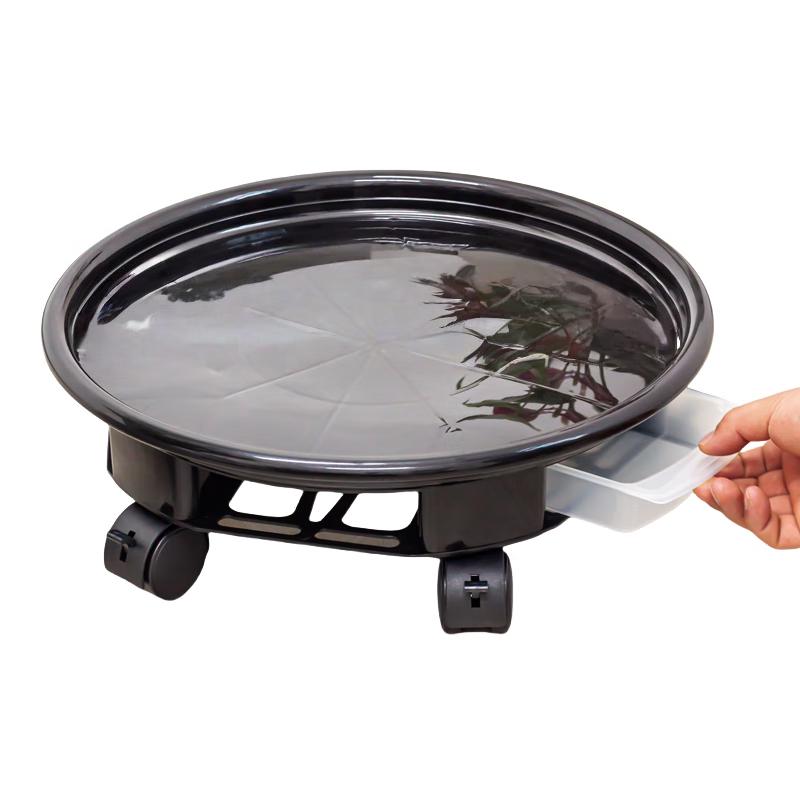 Mobile Plant Pot Caddy with Wheels