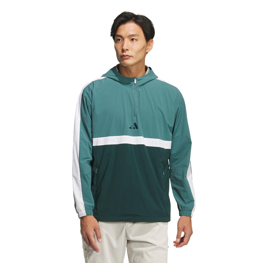Adidas Golf Quarter-Zip Long-Sleeve Hoodie Pullover Jm9595