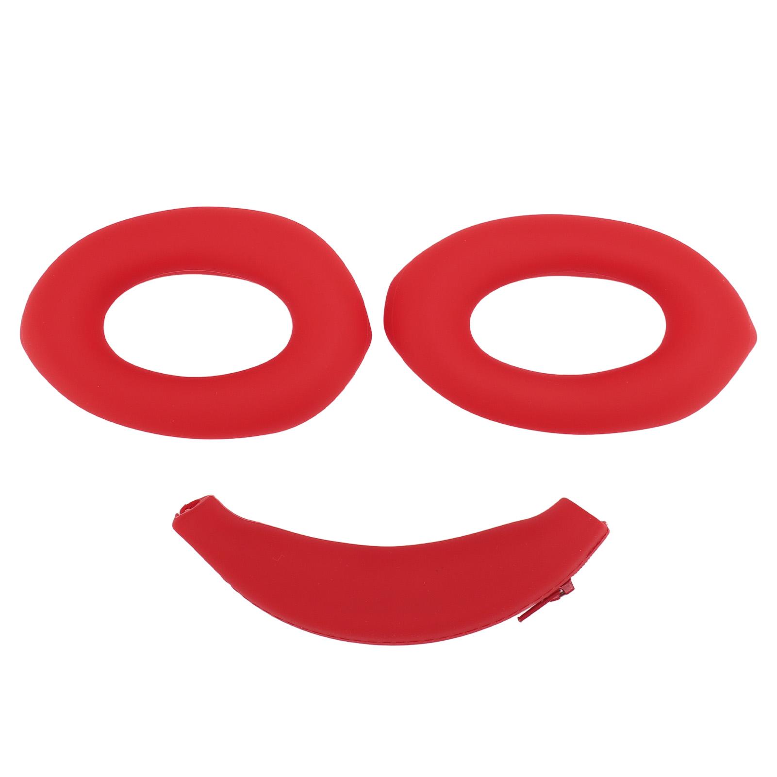 

Чехол для наушников. Комплект накладок на голову. Сменный силиконовый защитный чехол для наушников для WH‑1000XM4 WH‑100. Red