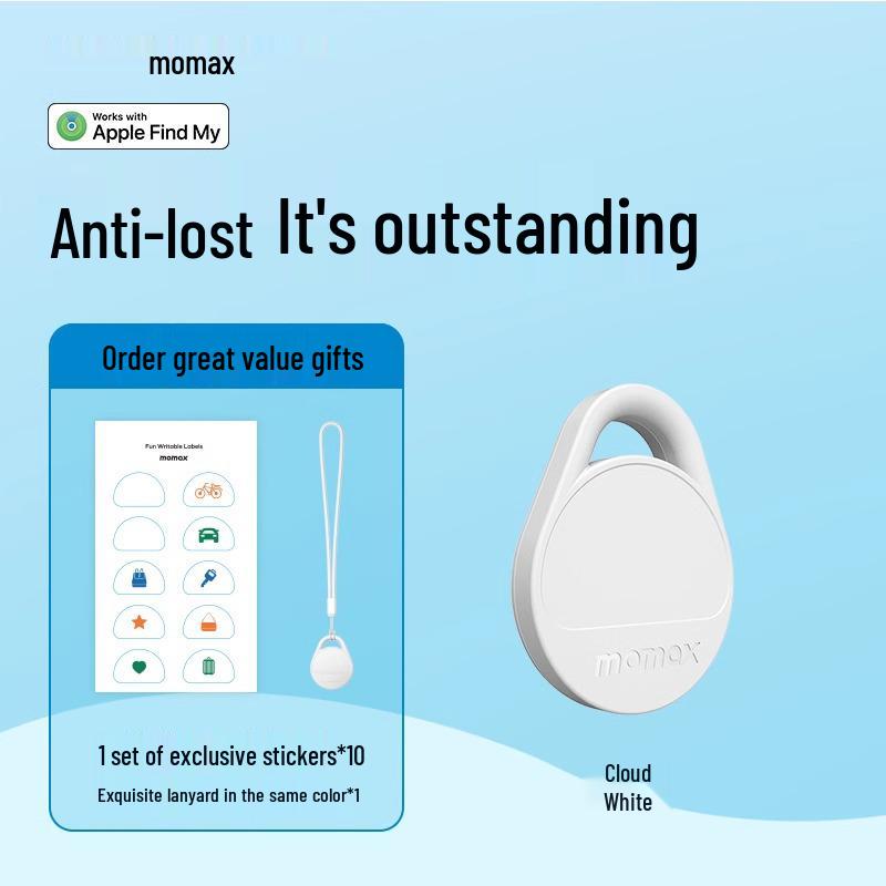 Momax BR10 Locator Anti-loss Device for Apple - Airtag Alternative Gifts