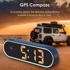 Visor Velocímetro do Carro, Velocímetro GPS HUD para Carro | Visor LCD Plug and Play HUD