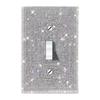 Home Decoration Wall Plate Cover Bling Plug Outlet Switch Panel Sticker Rhinestones Socket Frame