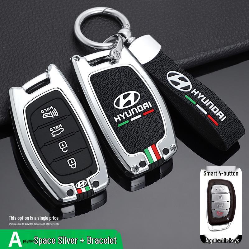 Beijing Hyundai Elantra Key Case: Full-Coverage Personalized Shell for Elantra, ix25, Mistra with Special Buckle