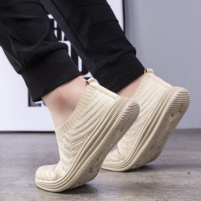 Spring and Summer Mesh Breathable Casual Shoes Men's Lightweight Wear-resistant Non-slip Running Shoes
