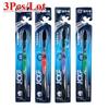 3Pcs Ultra Soft Bamboo Charcoal Toothbrush Adult Clean Oral Healthy Care Toothbrush (ramdom color)