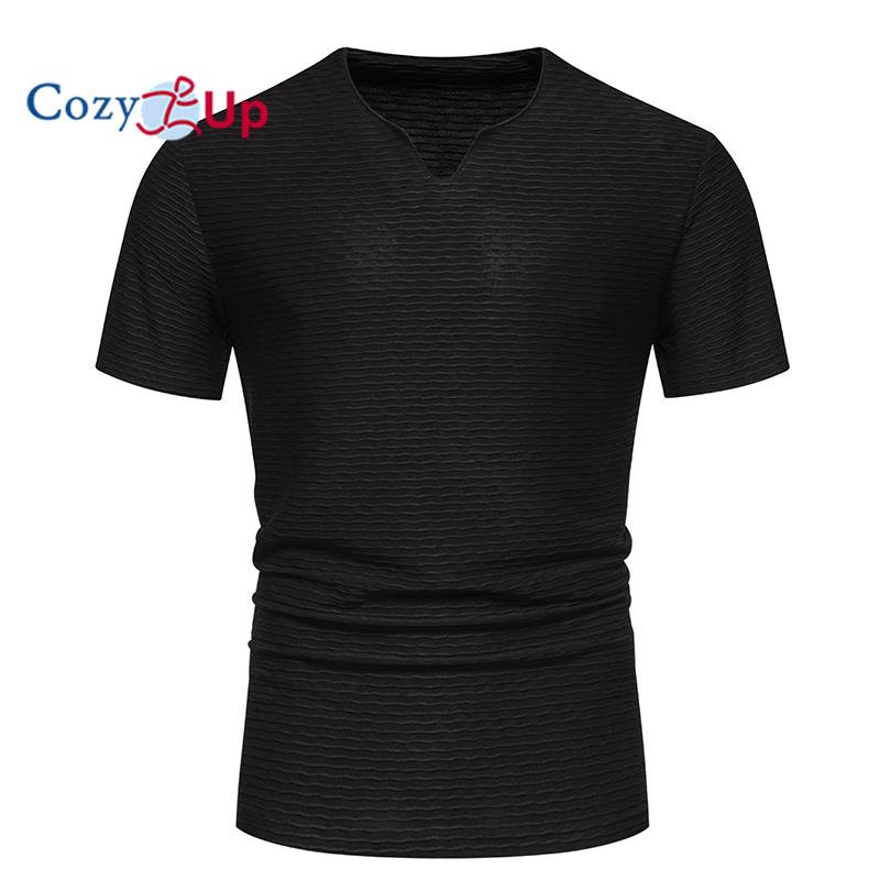 Уютные мужские рубашки на пуговицах с коротким рукавом вафельные повседневные базовые летние эластичные футболки на пуговицах для мужчин S чёрный 1980₽