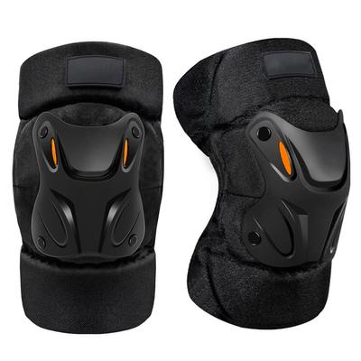 2 Pcs Motorcycle Riding Knee Pads Adjustable Motorcycle Warm Elbow Pads Knee Pads Fall Protection Device with Reflective Strip