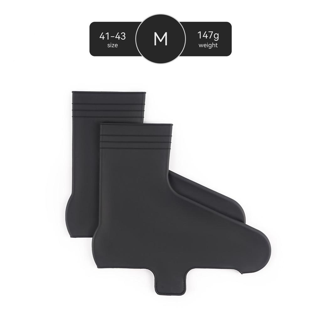 Lock Silicone Windproof Cycling Shoe Covers, Size 41-43, Non-slip & Warm.