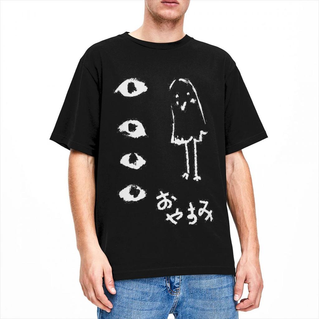 Oyasumi Punpun Art Shirt Apparel Men Women Pure Cotton Awesome Goodnight Punpun Tees Short Sleeve Tops Summer