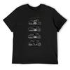 The Rapide Models T-Shirt Kawaii Clothes Topping Graphic Shirts T-shirts for Men Cotton
