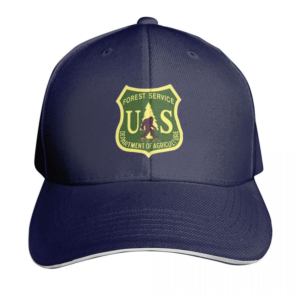 Forest Service Bigfoot Logo Baseball Cap Hat Luxury Brand Dropshipping Visor Party Hat Girl Unisexs