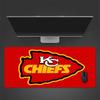 KC Chiefs logo Mouse Pad, Large Gaming Desk Mat, Non-slip XXL Mousepad for Laptop & Tablet, Mini PC Playmat with Stitched Edges