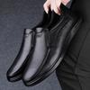 Fashion Genuine Leather Men Boat Shoes Breathable Male Business Loafers Classic Slip on Flats Casual Footwear New Antiskid Driving Shoes