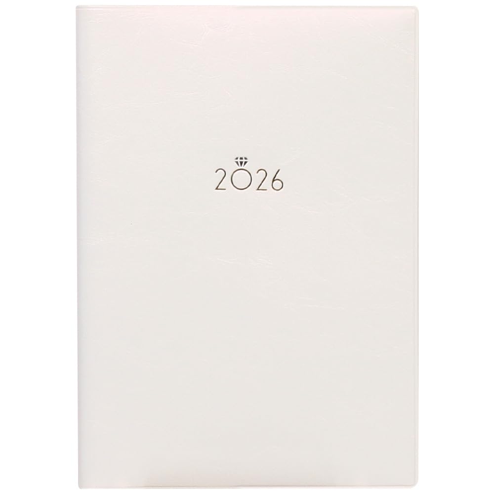 

Labclip Planner 2026 January Start B6 Weekly Horizontal Type3 Gem white 2601CGE-WH белый
