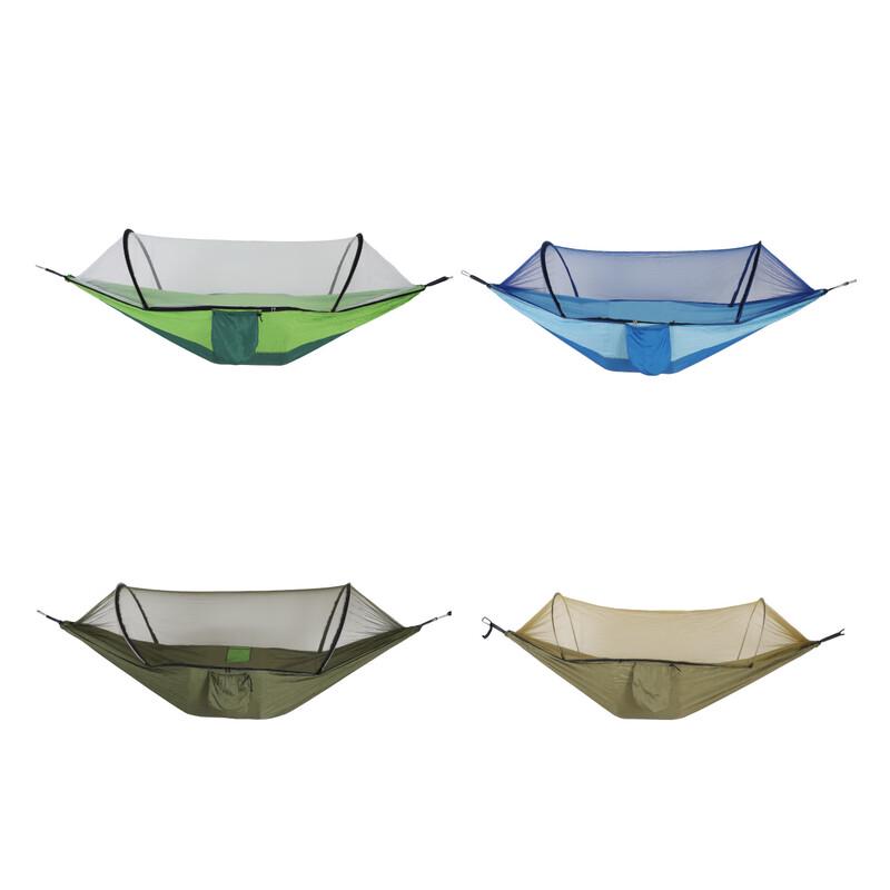 Automatic Pop-Up Camping Hammock with Mosquito Net