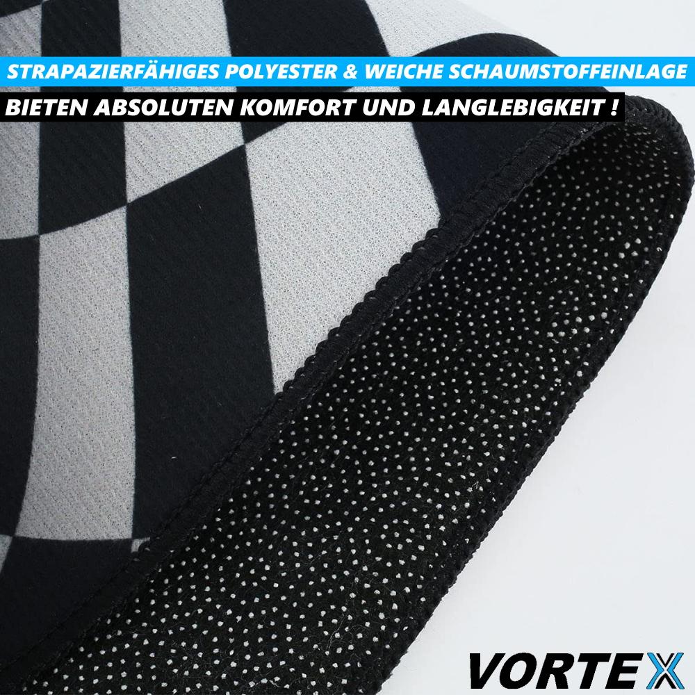 VORTEX 3D Illusion Teppich Fußmatte Schmutzfangmatte Fußabtreter Innen Außen