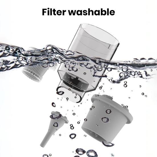 Aspirator de mașină fără fir 9000Pa aspirație puternică, zgomot redus, reîncărcabil, utilizare umedă uscată, mini aspirator, suflantă portabilă