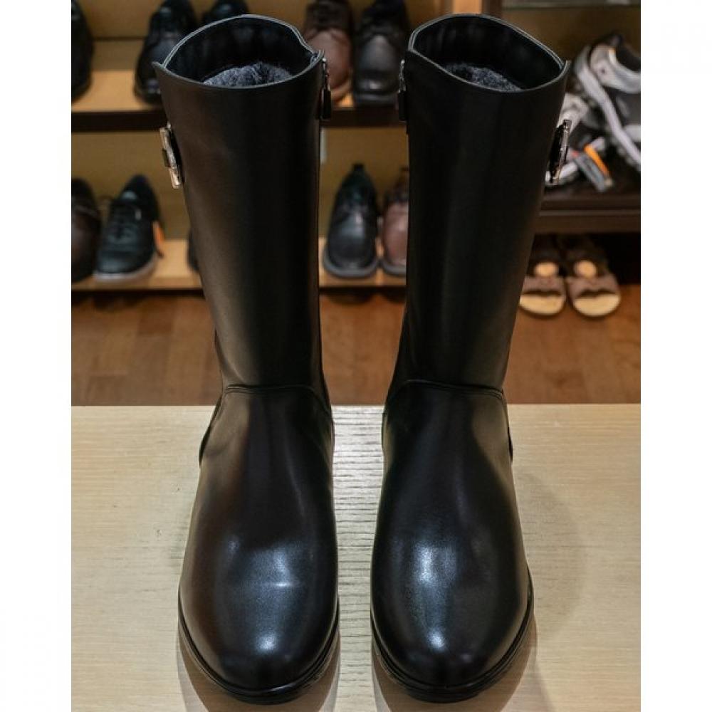 Vainer Black Women S Comfort Fur bootS 377d