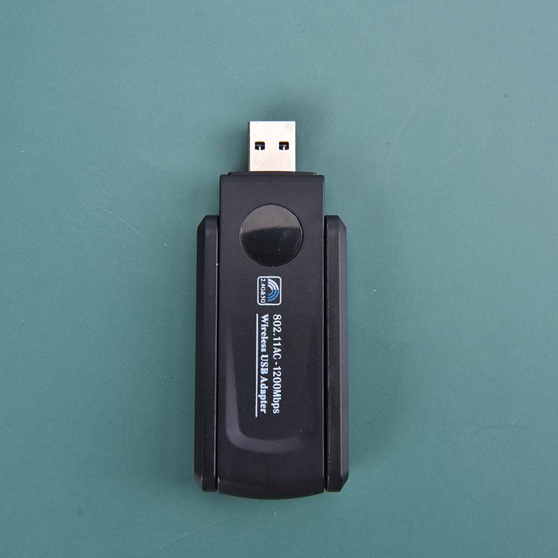 USB 3.0 1200Mbps WLAN-Adapter Dualband 5Ghz 2,4Ghz 802.11Ac WLAN-Antenne