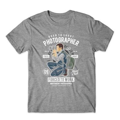 Photographer T-Shirt 100% Cotton Premium Tee NEW